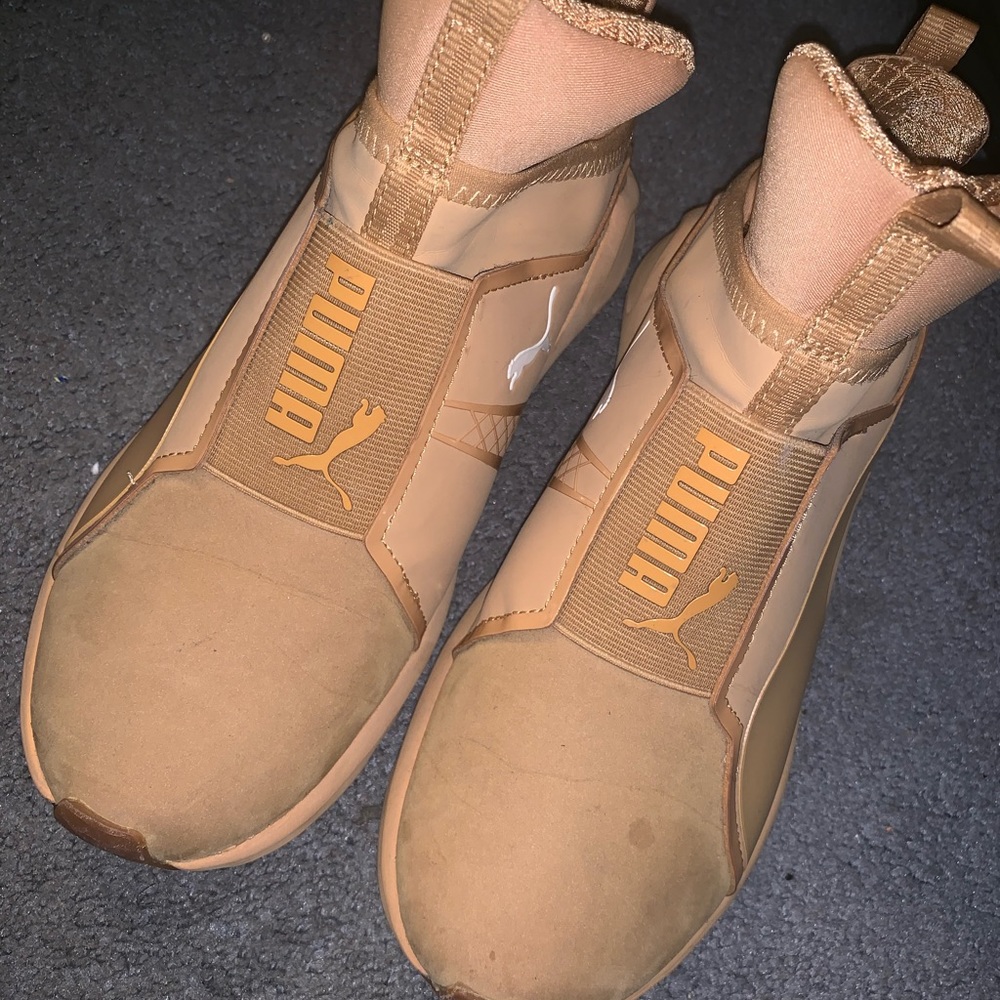 Puma fierce sneakers tan